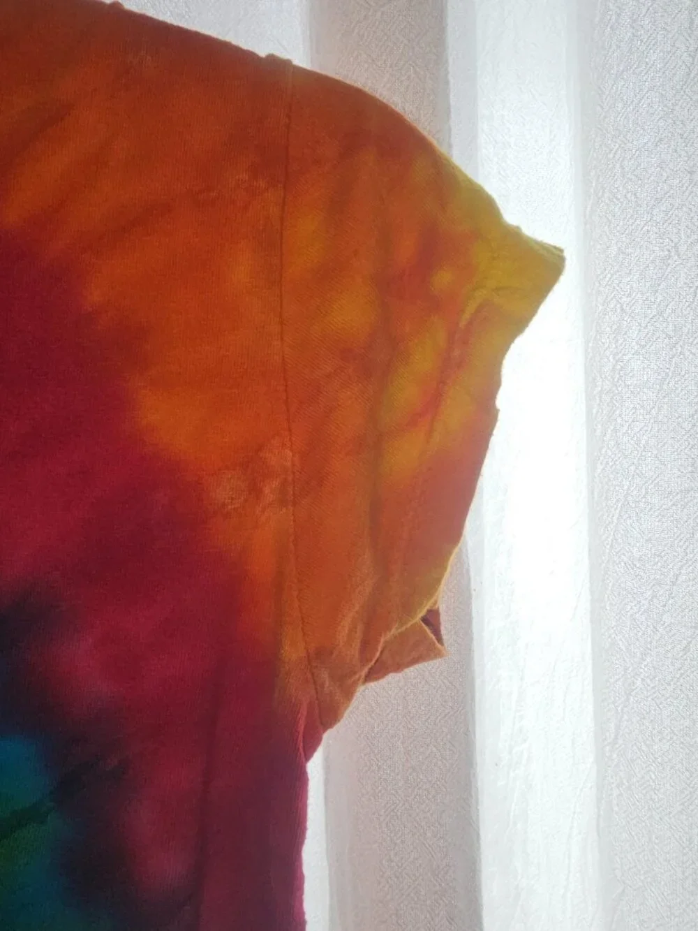 Love Culture Bermuda Tie Dye Graphic T-Shirt Medium Live Free Hope Love